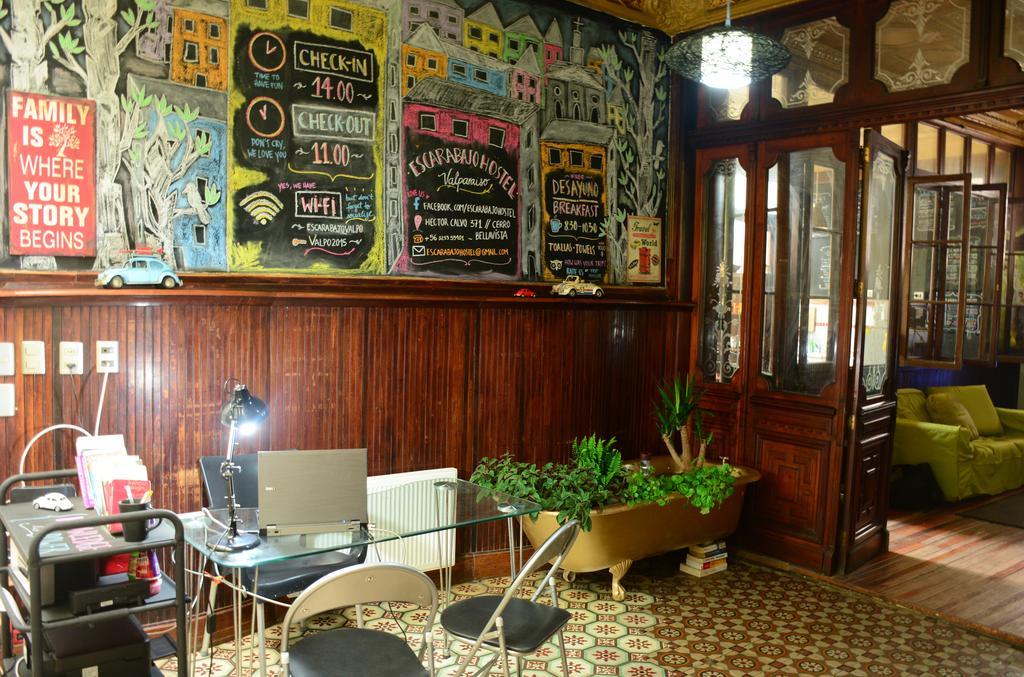 Escarabajo Hostel (Adults Only) Valparaíso Exteriör bild